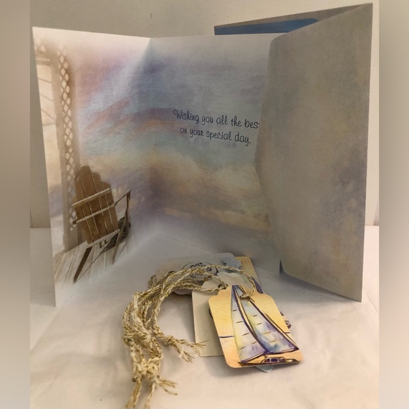 Birthday Card & 6 handcrafted specially designed gift tags along with Envelope - Picture 4 of 16